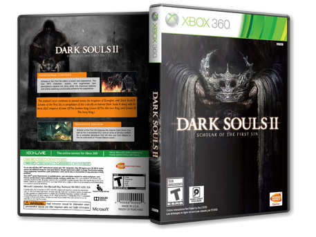 Capa Dark Souls 2 Scholar Of The First Sin Xbox 360