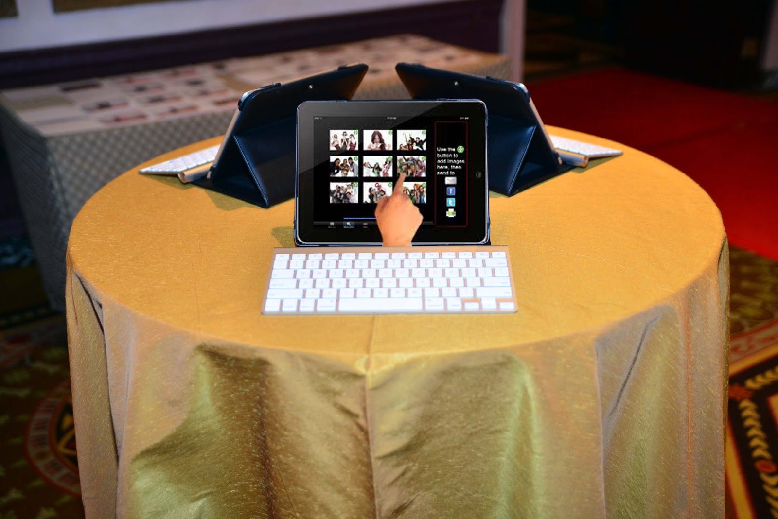 Green Screen Photography Photo Party Upload IPad Event Photography