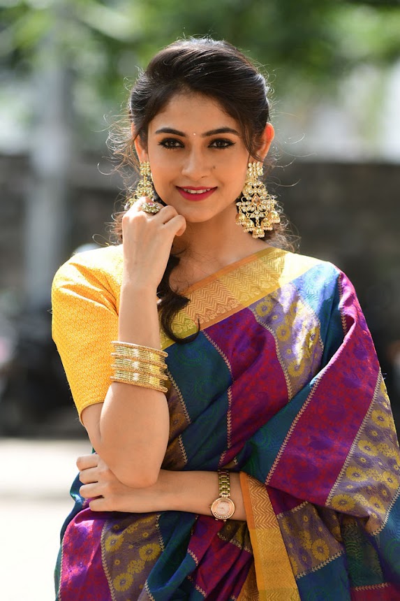 Shivangi at Aswamedham Song Launch