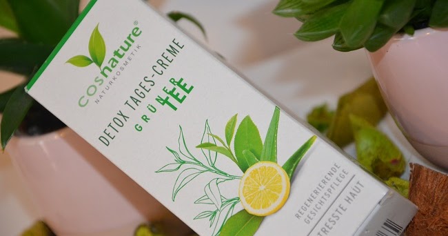 Naturalny krem DETOX na dzień z zieloną herbatą
