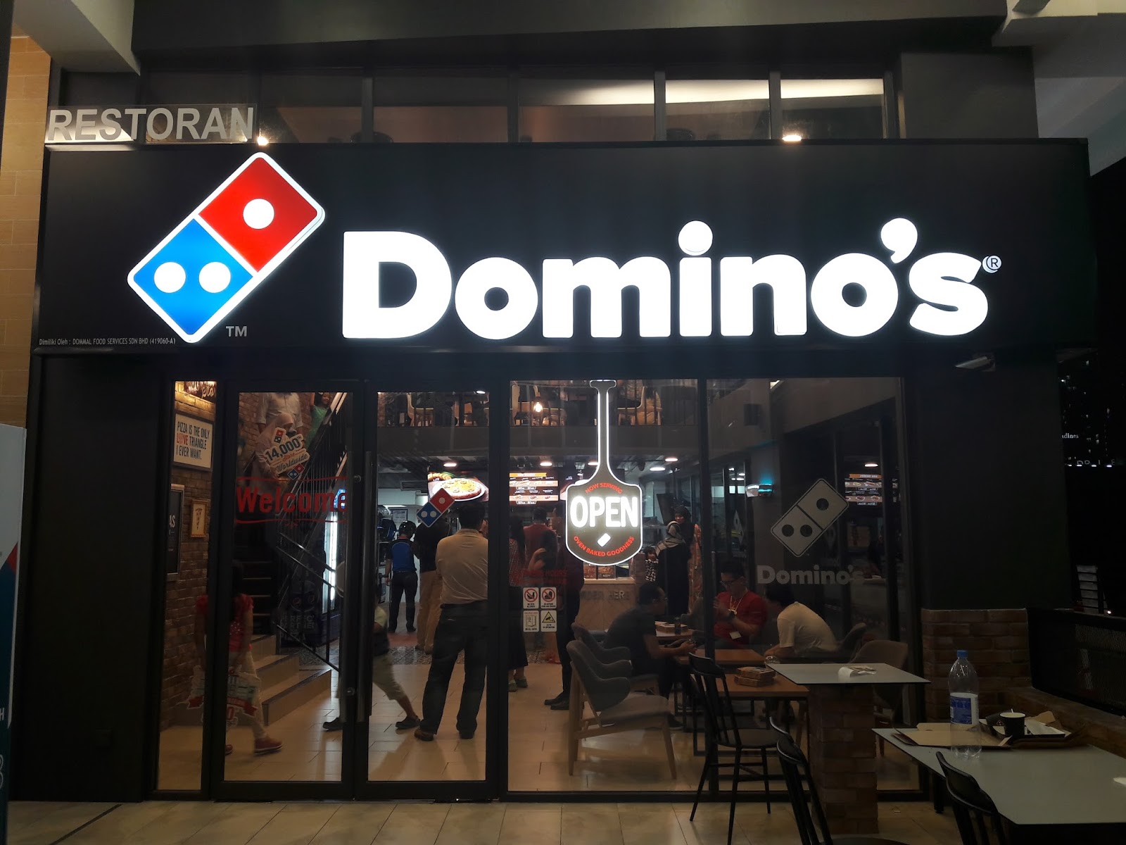 Into This New Dominos Pizza Store We Knew It Was Different From The Usual Outlets See Were Really Impressed With Interior Design Into This New Dominos Pizza Store We Knew It Was Different From The Usual Outlets See Were Really Impressed With Interior Design