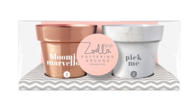 Zoella decorative pots Zoella Lifestyle Decorative Pot Set