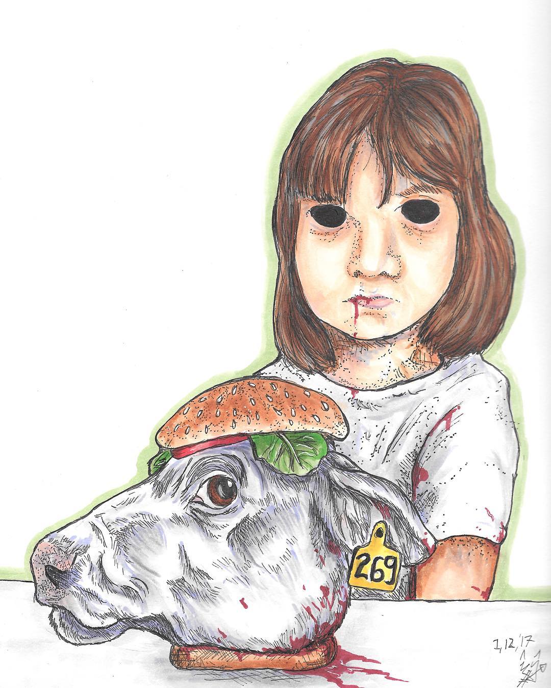 Must See Vegan Artists Are Drawing Shocking Animal Right