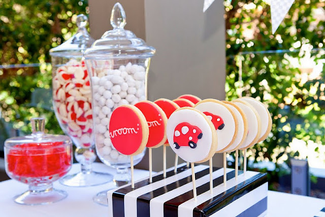 Kara s Party Ideas Grand Prix Ferrari  Race Car Birthday Party  - 58