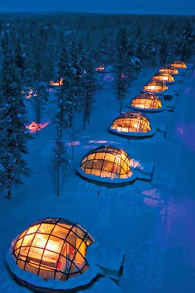 Glass Igloo Village Hotels, Finland