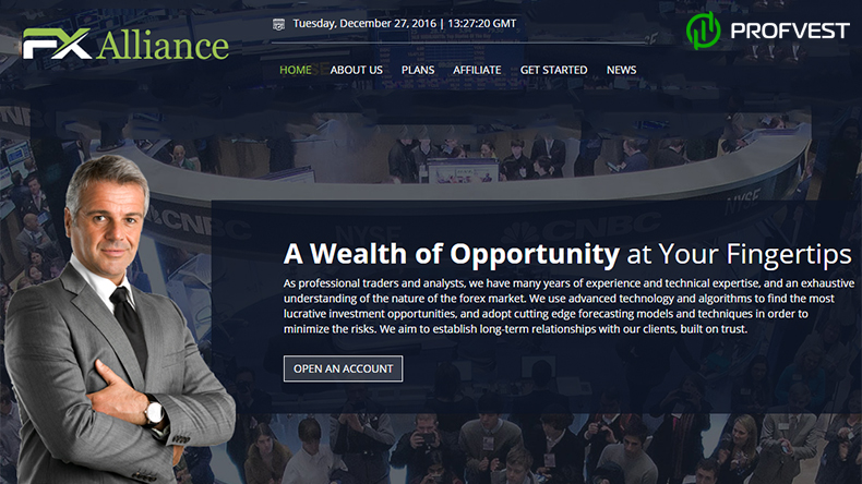 FX Alliance: обзор и отзывы (наш вклад 400$) FX Alliance обзор и отзывы вклад 400$