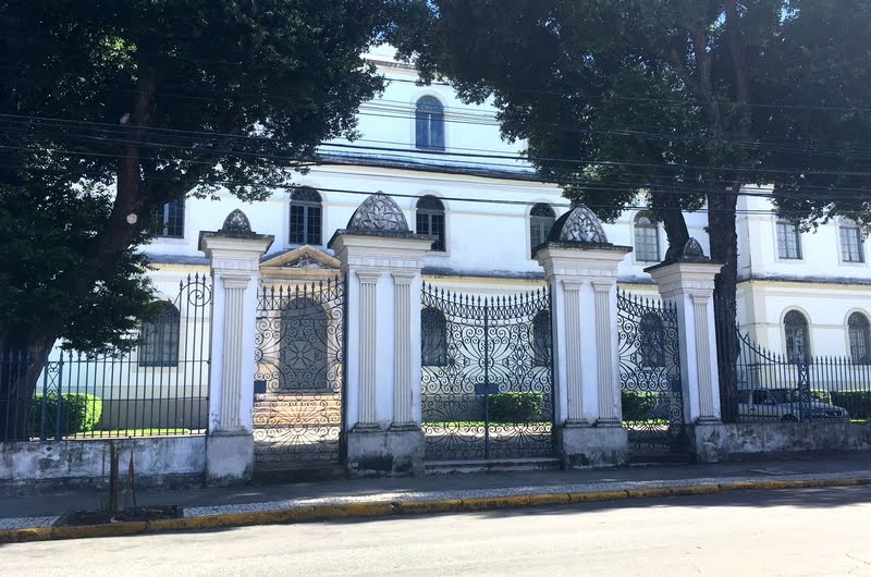 Hospital Pedro II - portão principal