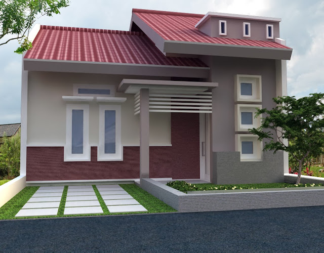 Desain Rumah Minimalis Tampak Depan 1 Lantai