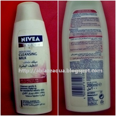 nivea indulging cleansing milk