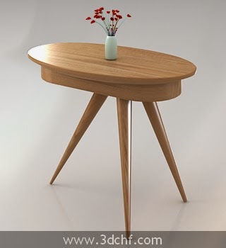 free 3d model unique table