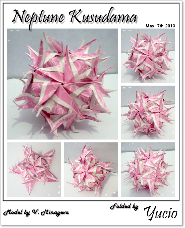 Цветущая электра кусудама схемы