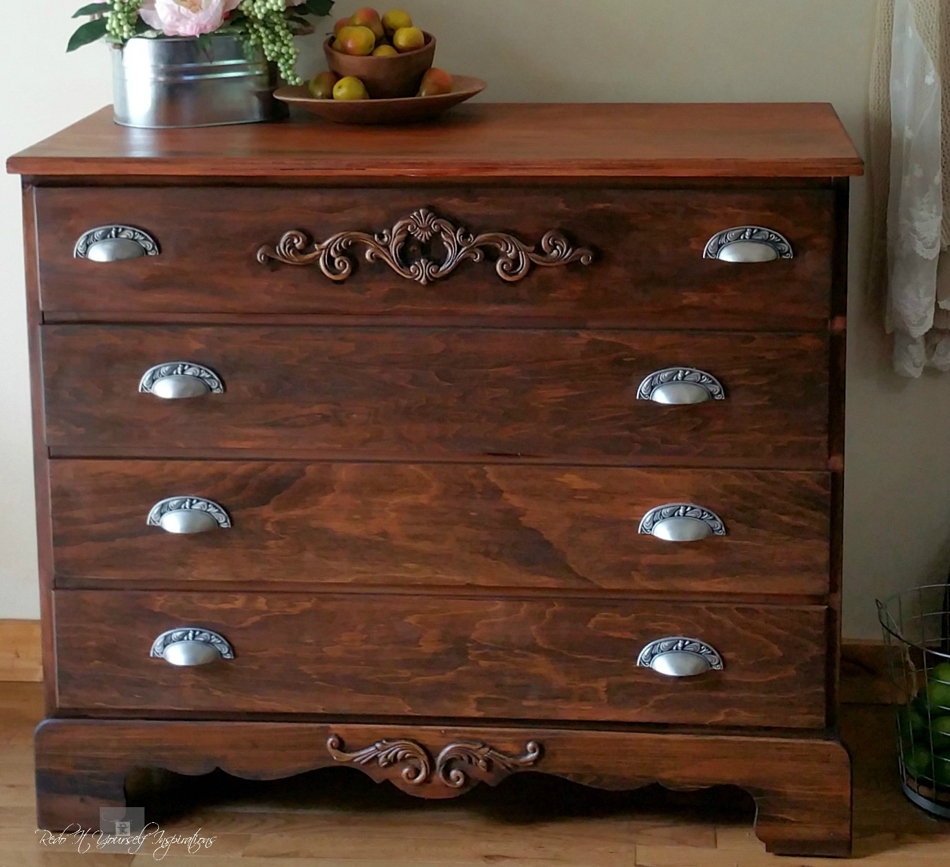 Plain to Classy Antique Chest of Drawers Redo Redo It Yourself