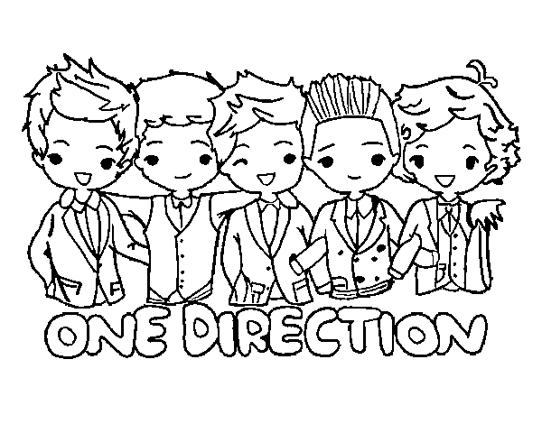 One Direction coloring.filminspector.com