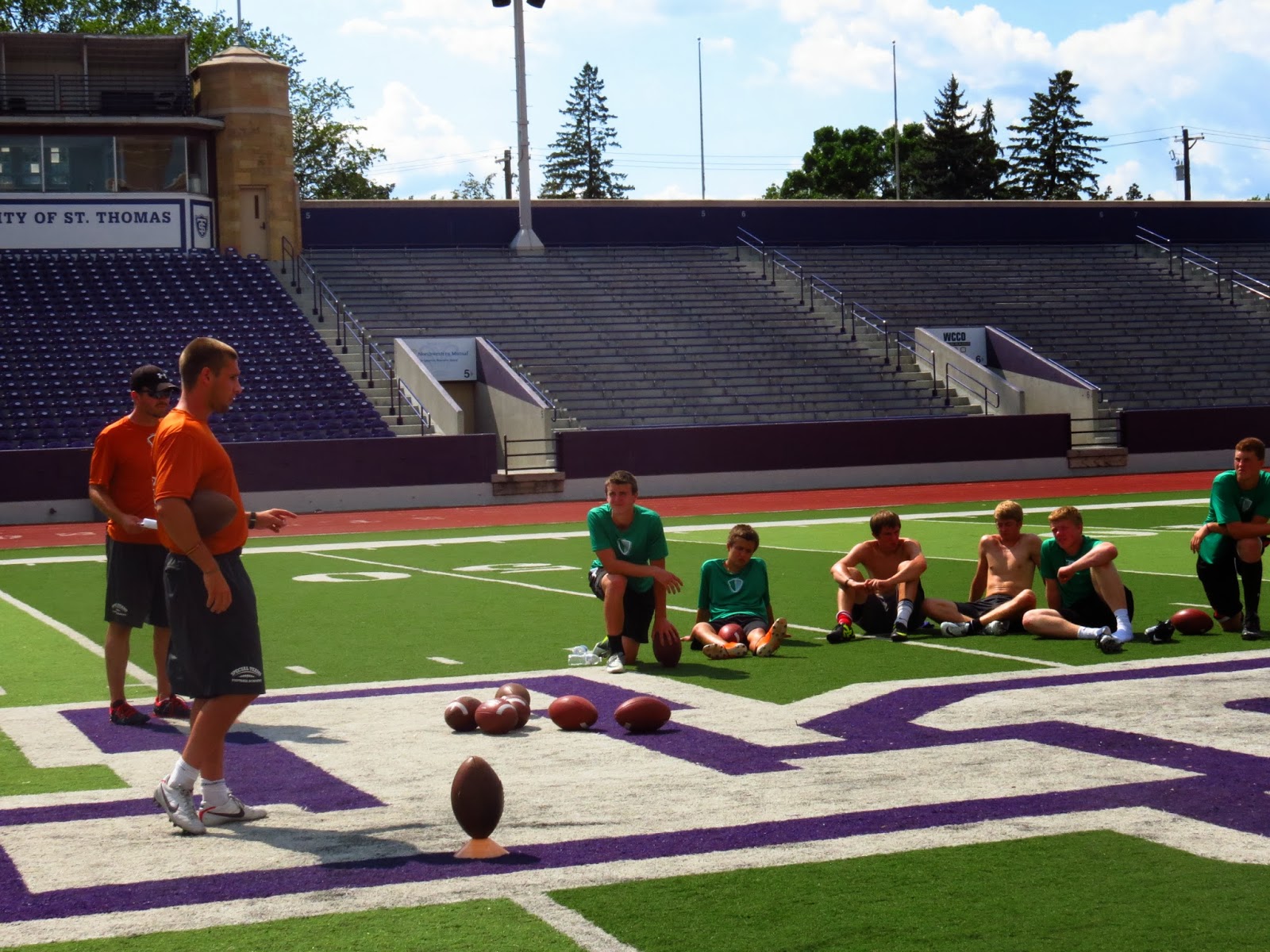Special Teams Football Academy Blog Kicking Lessons with Jordan