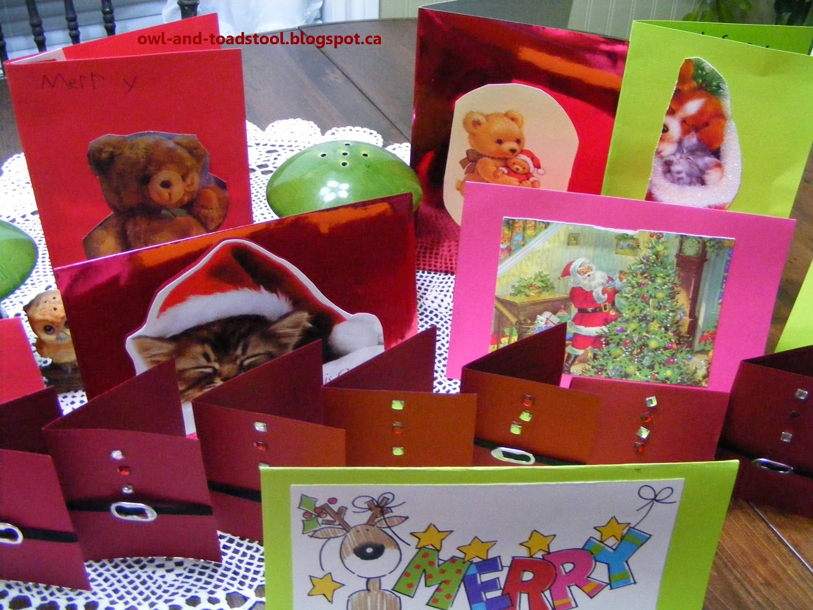 Owl & Toadstool: Christmas Crafts and Cards for Seniors