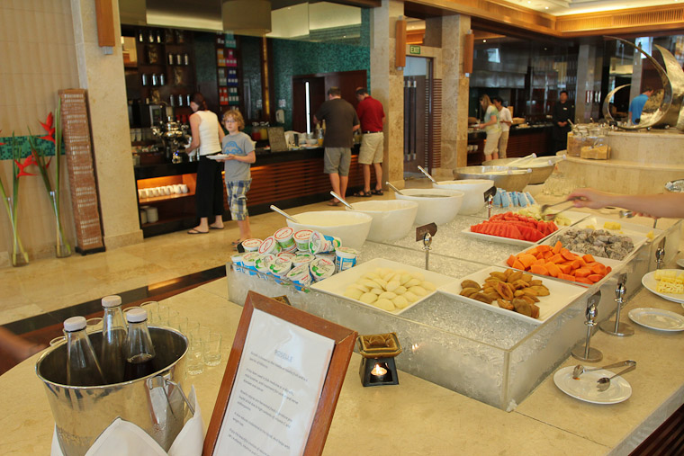 In the Sky Breakfast at the cafe Waterfront, JW Marriott Khao Lak, SW