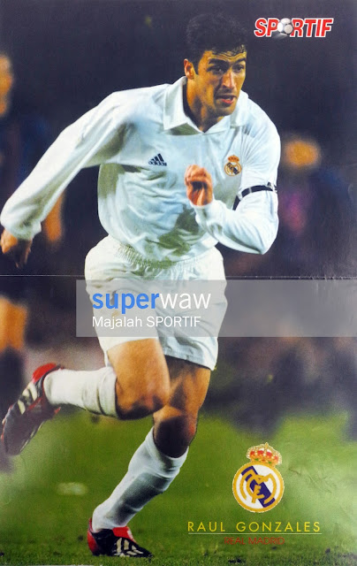 Poster Raul Gonzales Real Madrid