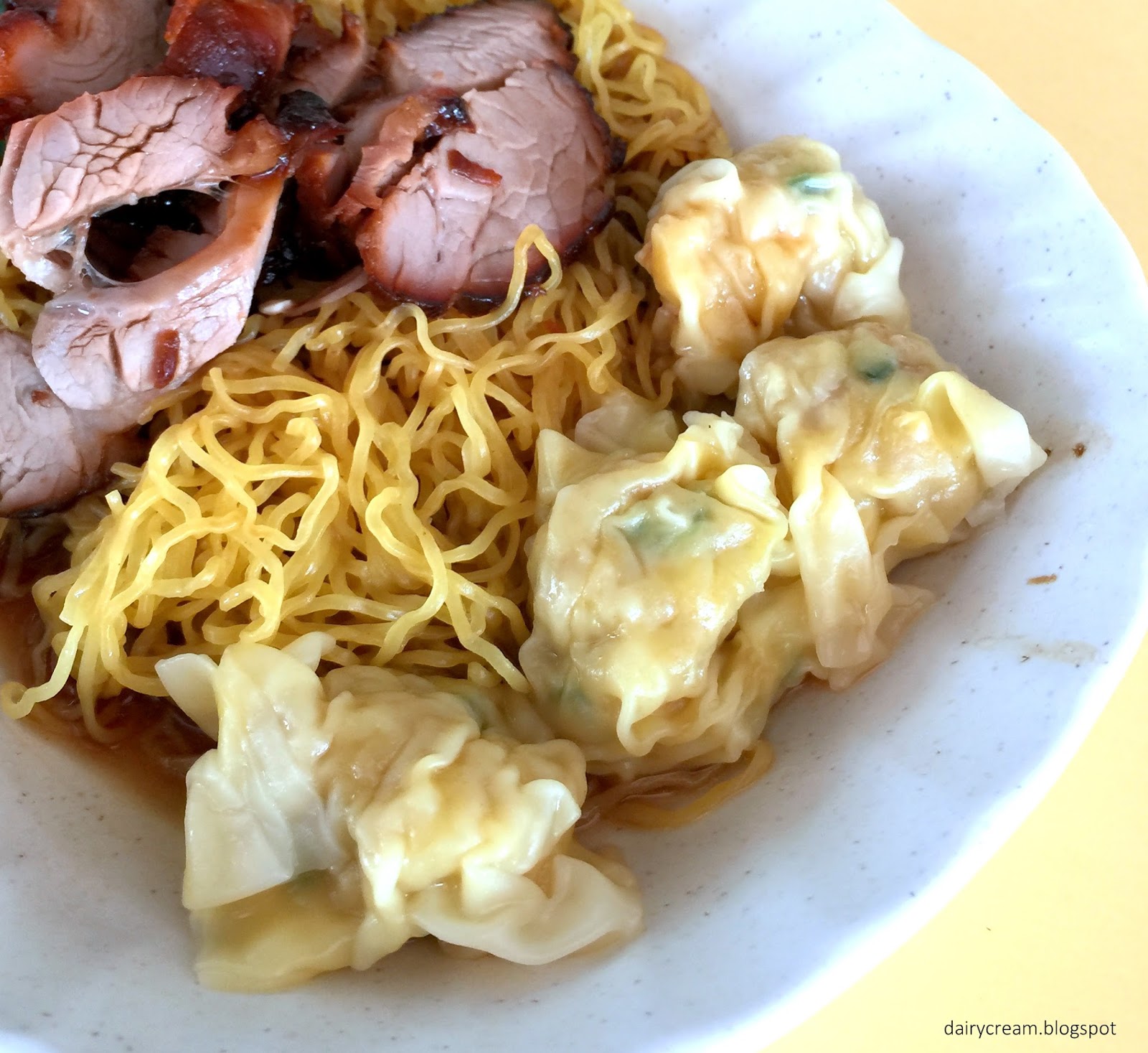 Ah Wing Wanton Mee Empress Road Market Worth the Queue!