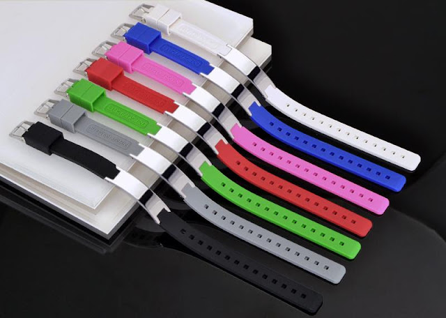 Multi-Color Silicon Magnetic Power Ion Energy Balance Sport Bracelet