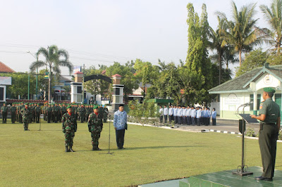 KODIM 0725/SRAGEN GELAR UPACARA 17-AN