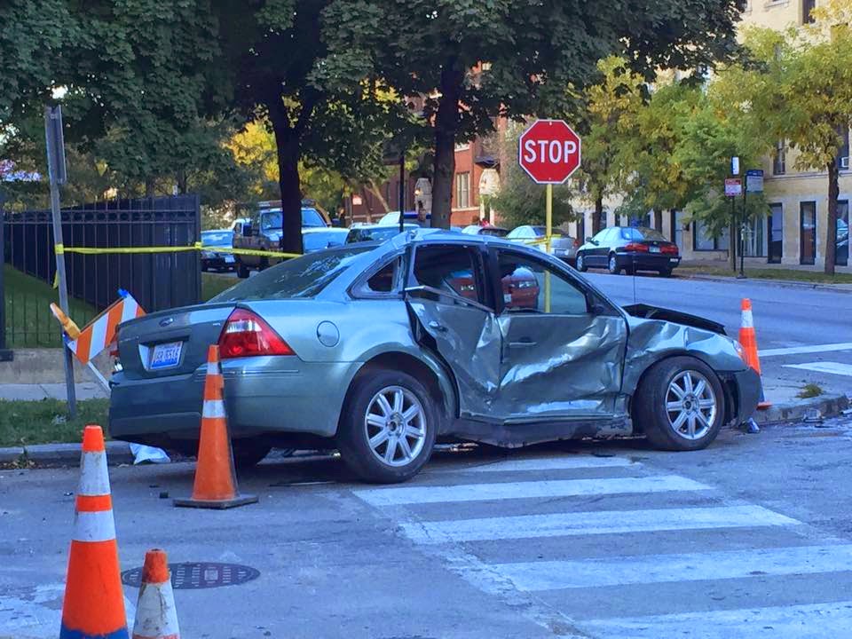 Uptown Update Car Chase Ends Smashingly At Beacon & Wilson