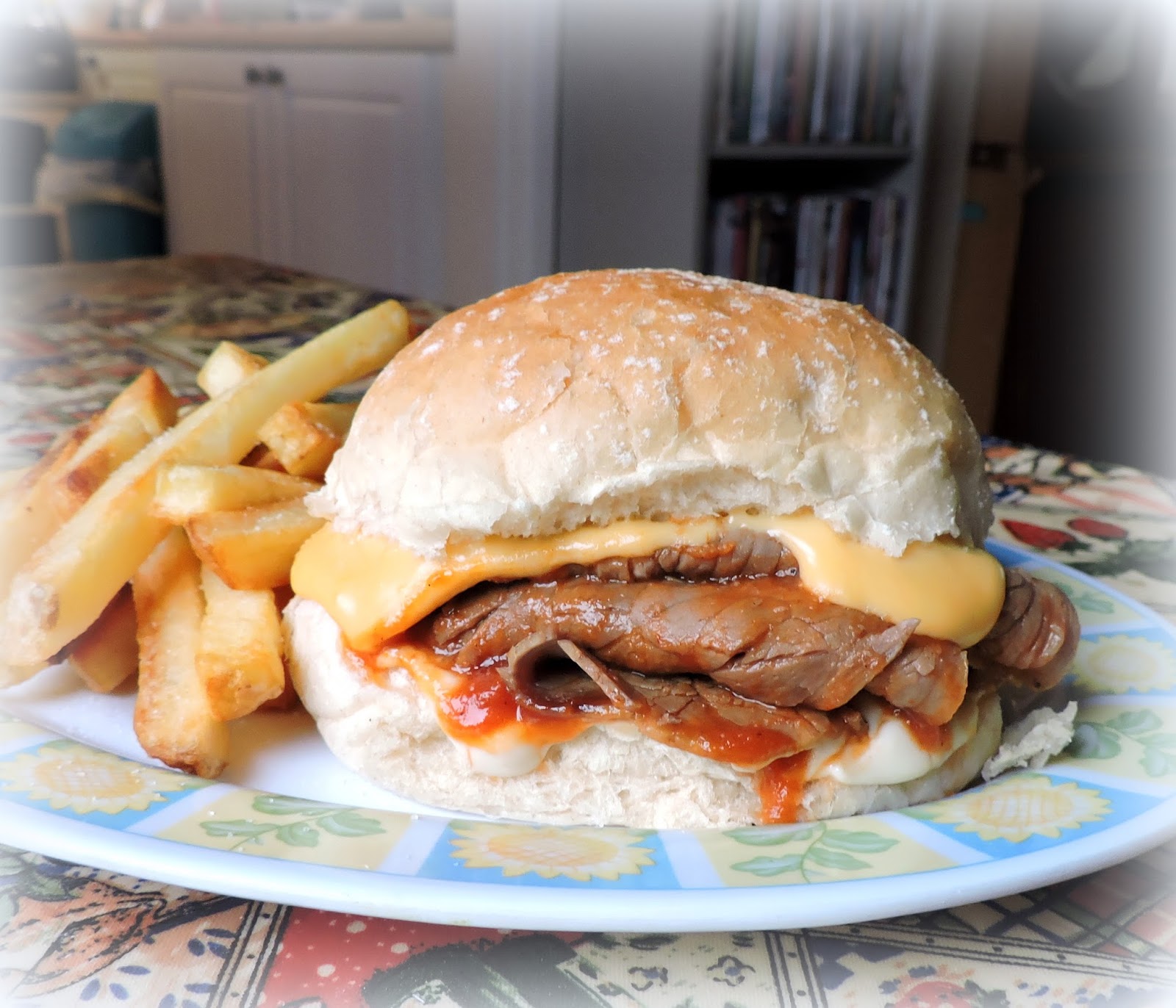Hot Roast Beef and Cheese Sandwiches