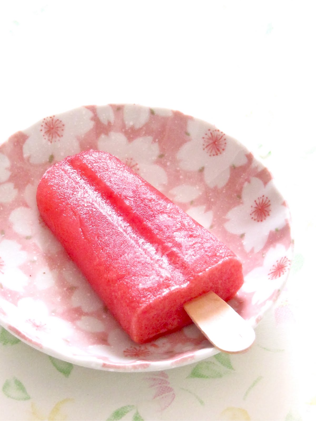 Plateful Popsicles — juicy frozen fruits on a stick — a taste of summer