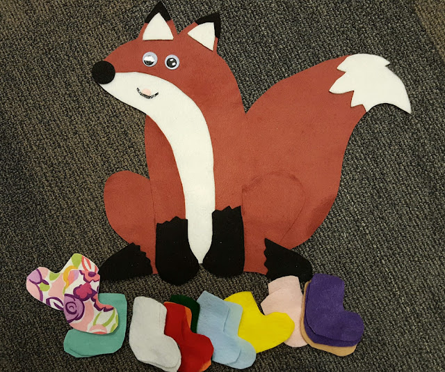 Fun with Friends at Storytime Fox in Socks