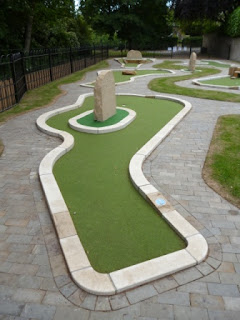 Barnard Castle Mini Golf Hole 2