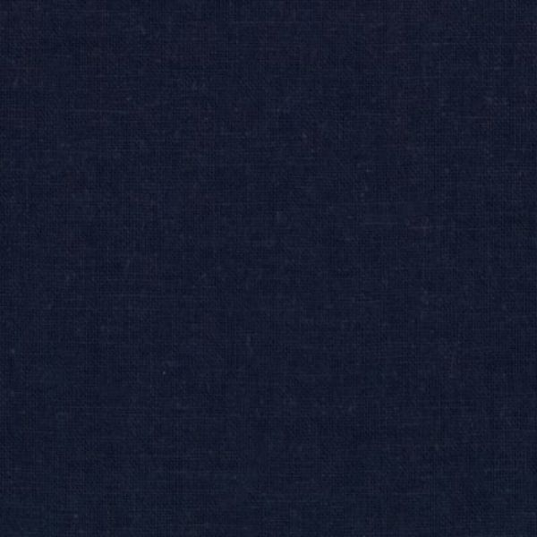 Kaufman Essex Linen Blend Navy Fabric