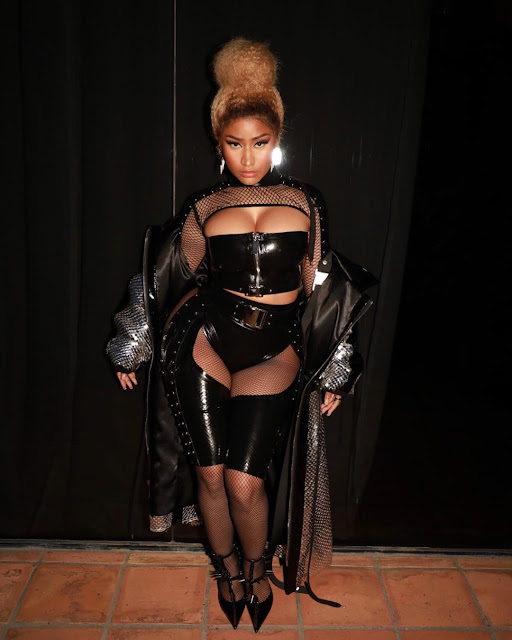 Nicki Minaj sorprende en Instagram con traje de látex