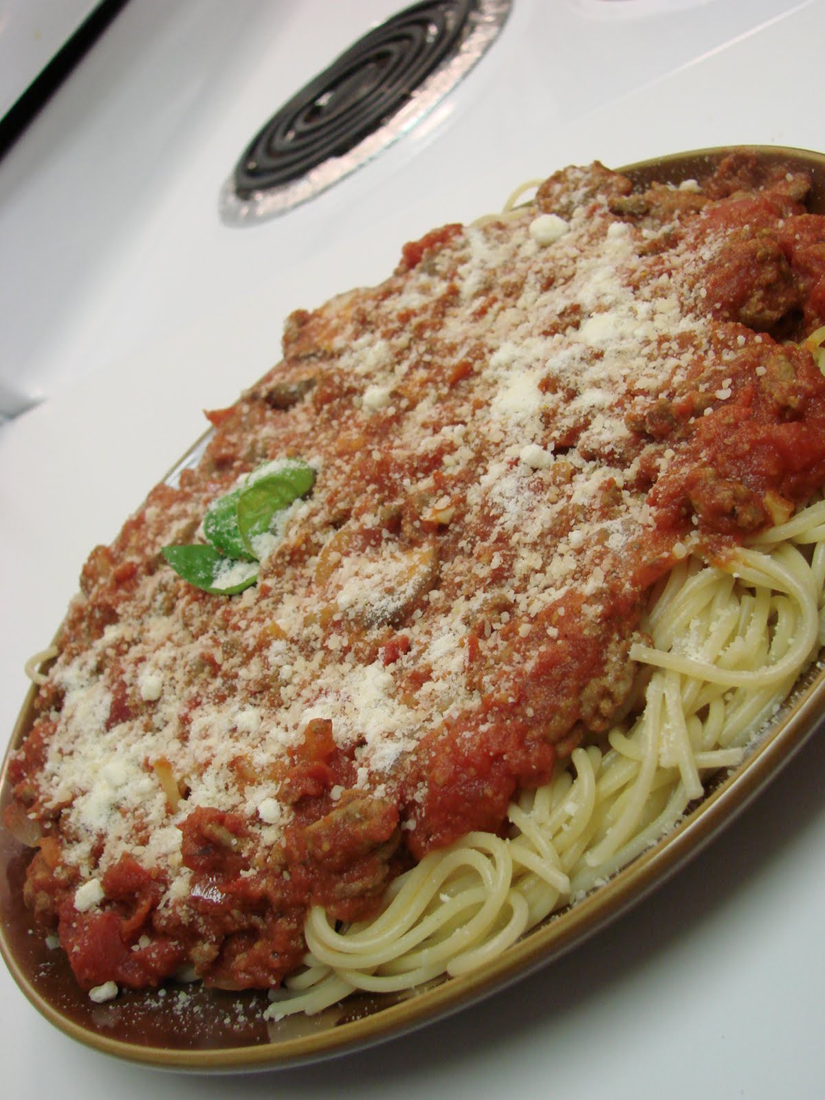 What Is Cooking Now? Spaghetti w/Meat Sauce