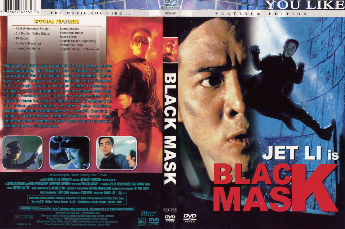 Black Mask [Hak hap] (1996) DVDrip LATINO x4 Host