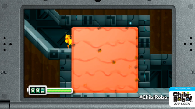 Chibi Robo Zip Lash fire puzzle Nintendo 3DS