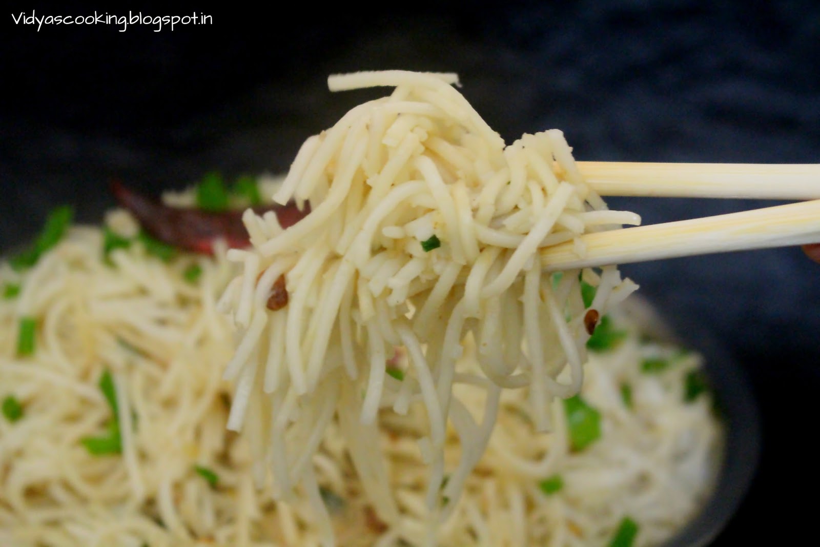 Vidyascooking Burnt Garlic Noodles Recipe
