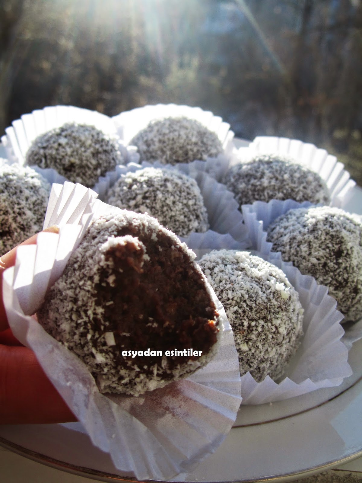 asyadan esintiler Kekli Truffle Tarifi