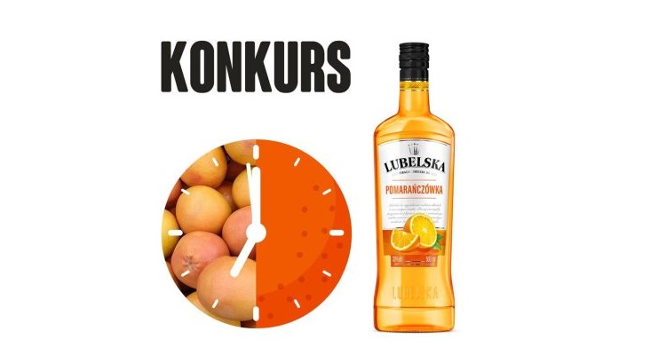 Do wygrania butelka 0,5 l wódki Lubelska Konkurs