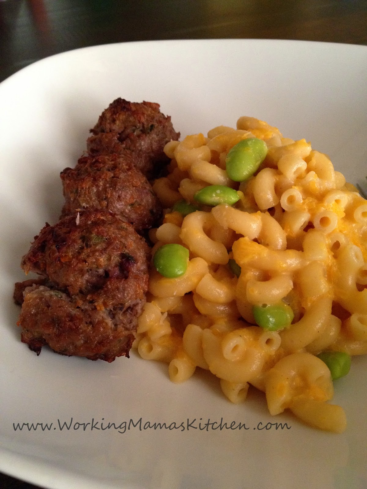 Working Mama's Kitchen: Meatballs with Vegetables