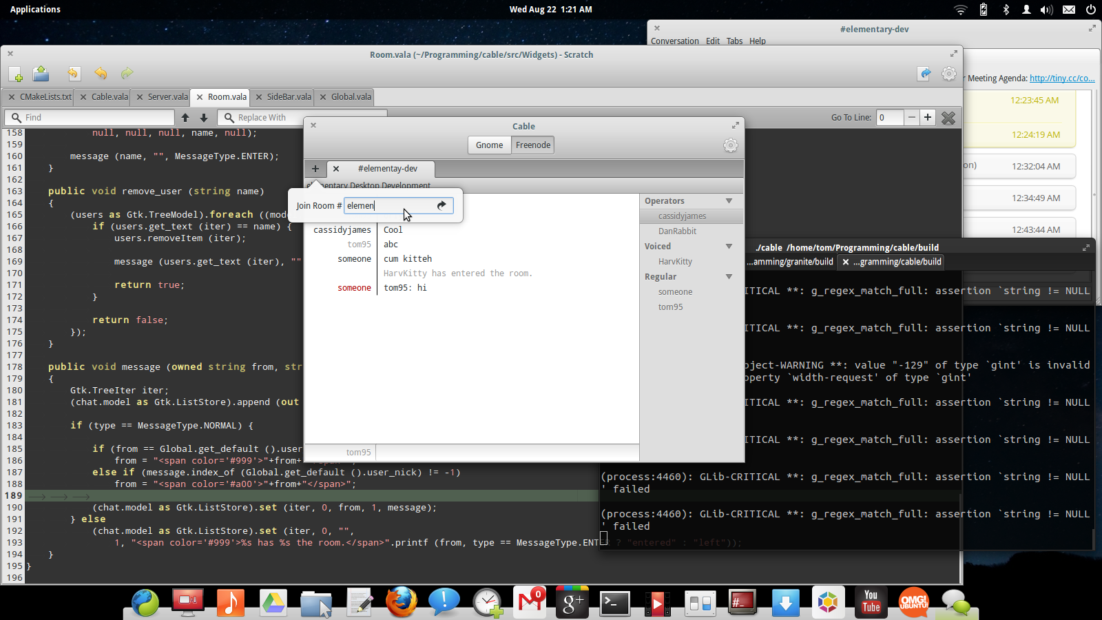 A Passionate of Elementary: Cable - The new IRC chat client