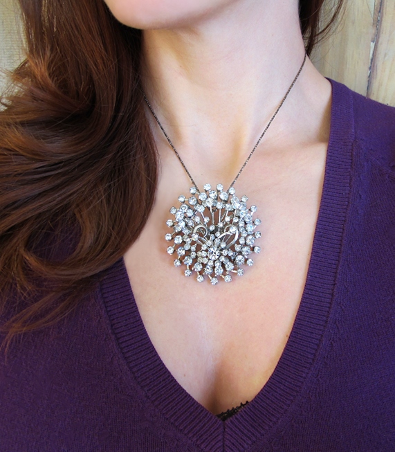 The Vintage Jewelry Blog Creative, Interesting, and Totally Modern Ways To Wear A Brooch