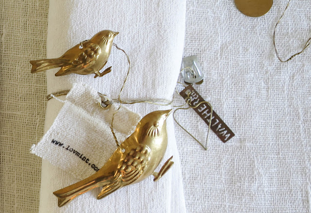 oiseaux laiton walther and co deco noel - objets laiton walther and co