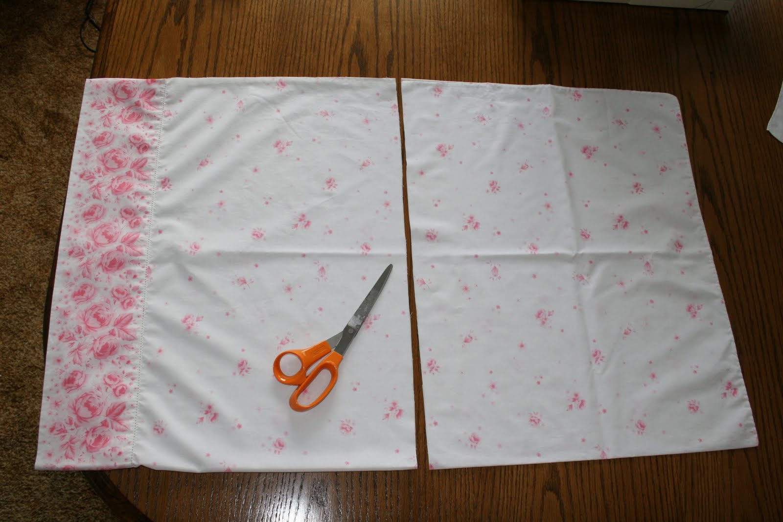joyful strength pillowcase apron tutorial
