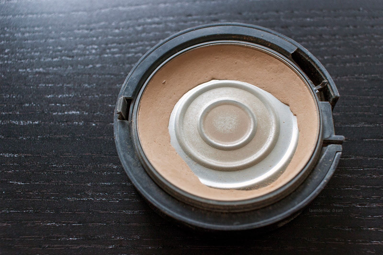 Mark Powder Buff Natural Skin Foundation, Project Make a Dent half way results