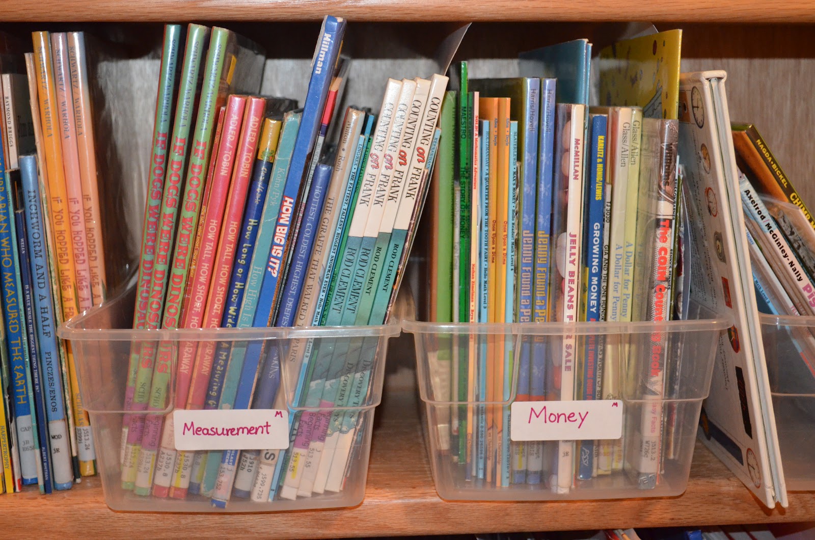 Love2learn2day organizing your children s math library