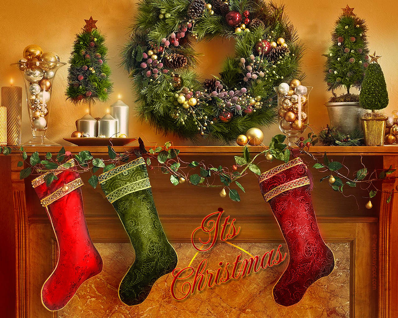 HD WALLPAPERS: Christmas Decoration Wallpapers