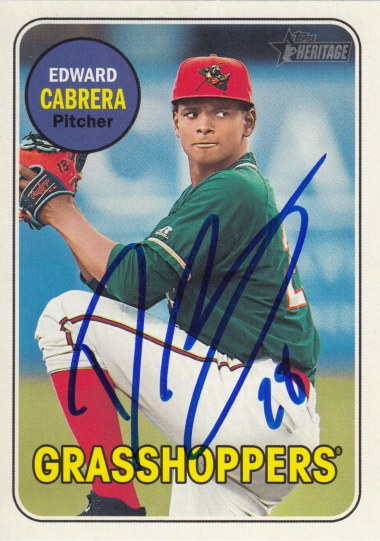 Daily Autograph: Edward Cabrera