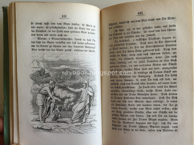 Dr. Ernst Kapp, Die Heimfahrt des Odysseus. Für die Jugend erzählt. Mit 24 Holzschnitten gezeichnet von W. Schurig, ausgeführt von H. Bürckner