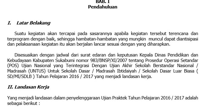 Kisi Kisi Ujian Praktek Sd Tahun 2019 Tentang Tahun
