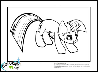 twilight sparkle found something coloring pages