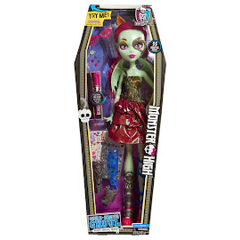 Monster High Just Play Light Green Ghoul Voltageous Ghoul Friend Figure
